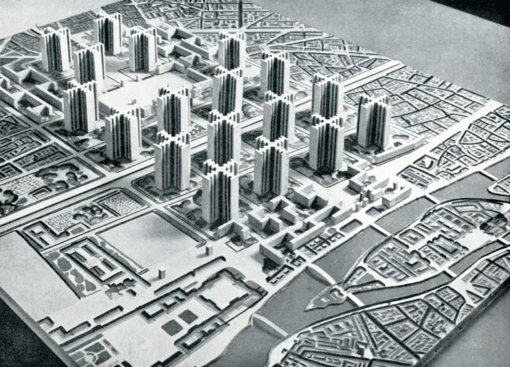 Plan voisin le corbusier(Paris - 1925)
